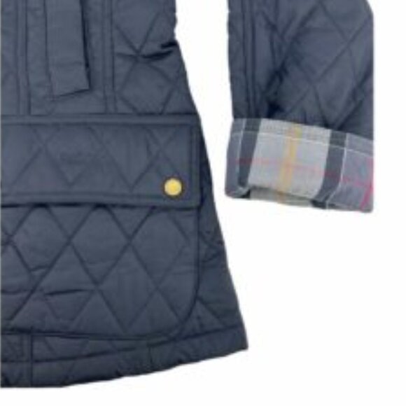 Barbour Women's Black Beadnell Quilt Jacket / Various Sizes - Picture 3 of 4